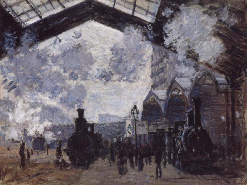 Claude Monet The Gare St Lazare Germany oil painting art